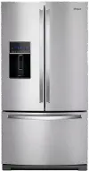 WRF757SDHZ Whirlpool 26.8 cu ft French Door Refrigerator - Stainless Steel