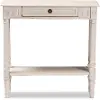 147-8188-RCW Country Cottage Whitewashed Console Table