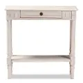 147-8188-RCW Country Cottage Whitewashed Console Table