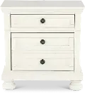 Stella Off-White Nightstand