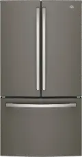GNE27JMMES GE 27 cu ft French Door Refrigerator - Slate