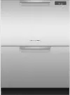 DD24DAX9N Fisher and Paykel Double DishDrawerâ„¢ Dishwasher, 14 Place Settings