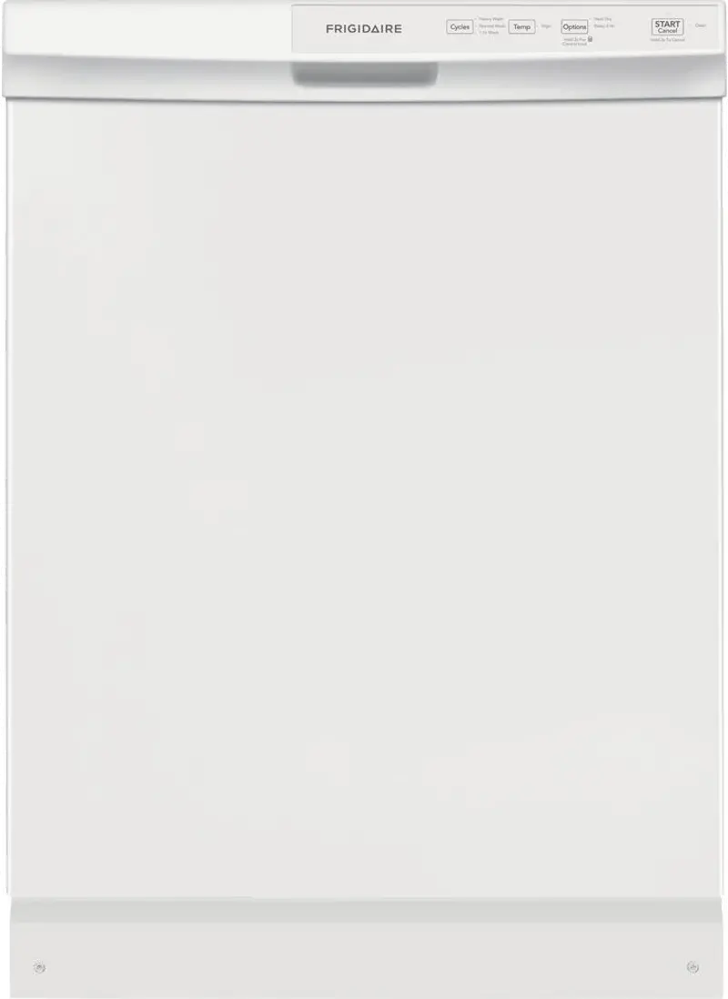 Frigidaire Front Control Dishwasher - White