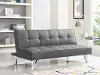 SC-CRYS3LU2012 Serta Carly Charcoal Convertible Sleeper Sofa