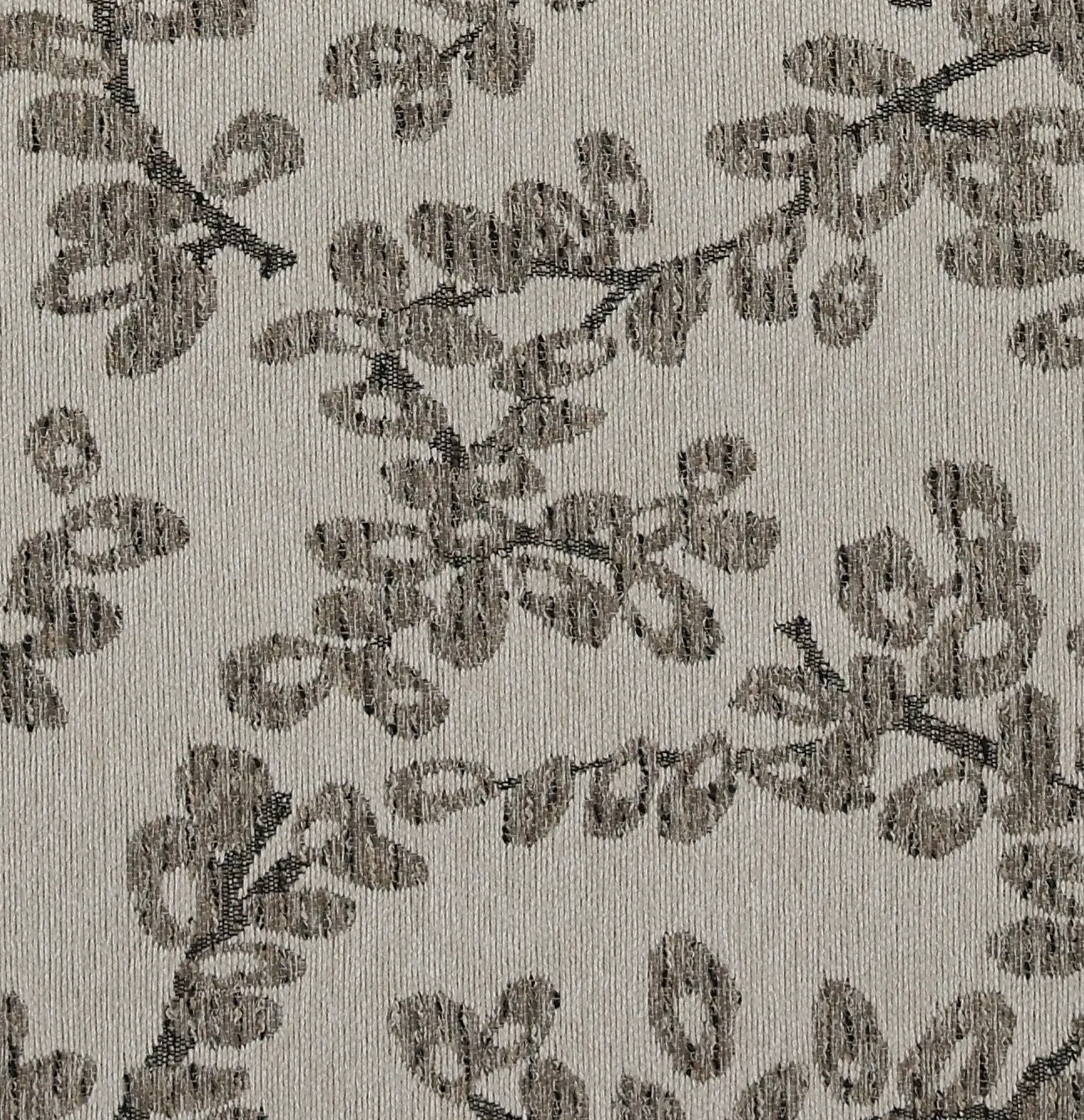 Loren Neutral Leaf-Print Ottoman-5
