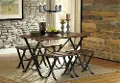 Brown 5 Piece Dining Set - Freimore