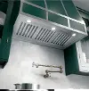 UVC9360SLSS GE Custom Hood Insert - 36 Inch Stainless Steel