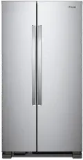 WRS315SNHM Whirlpool 25 cu ft Side by Side Refrigerator - Stainless Steel