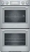 POD302W Thermador 7.3 cu ft Double Wall Oven - Stainless Steel 30 Inch