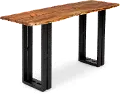 Copenhagen Natural Live Edge Sofa Table