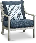 Driftwood Gray Patio Lounge Chair - Rockport