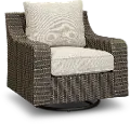 Lemans Beige Wicker Patio Chair