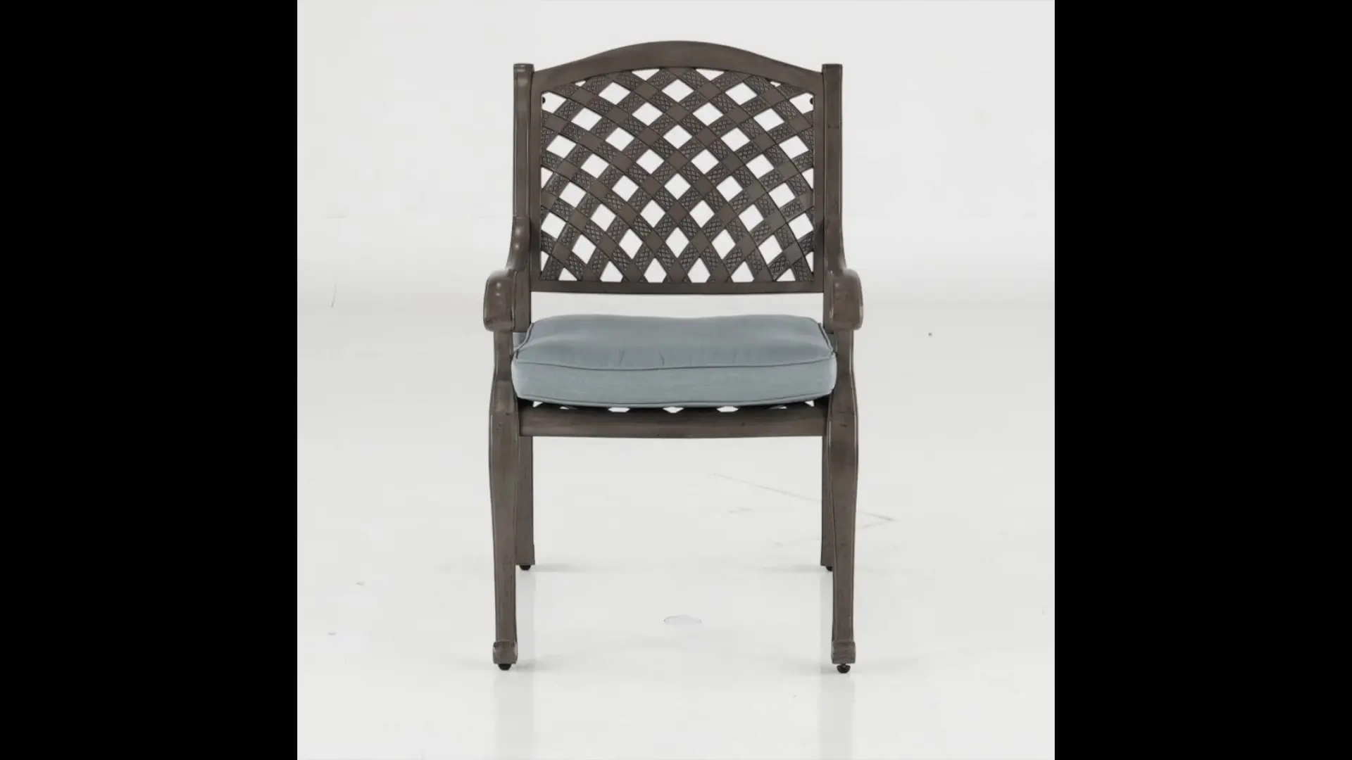 Macan Gray and Blue Patio Dining Chair-10