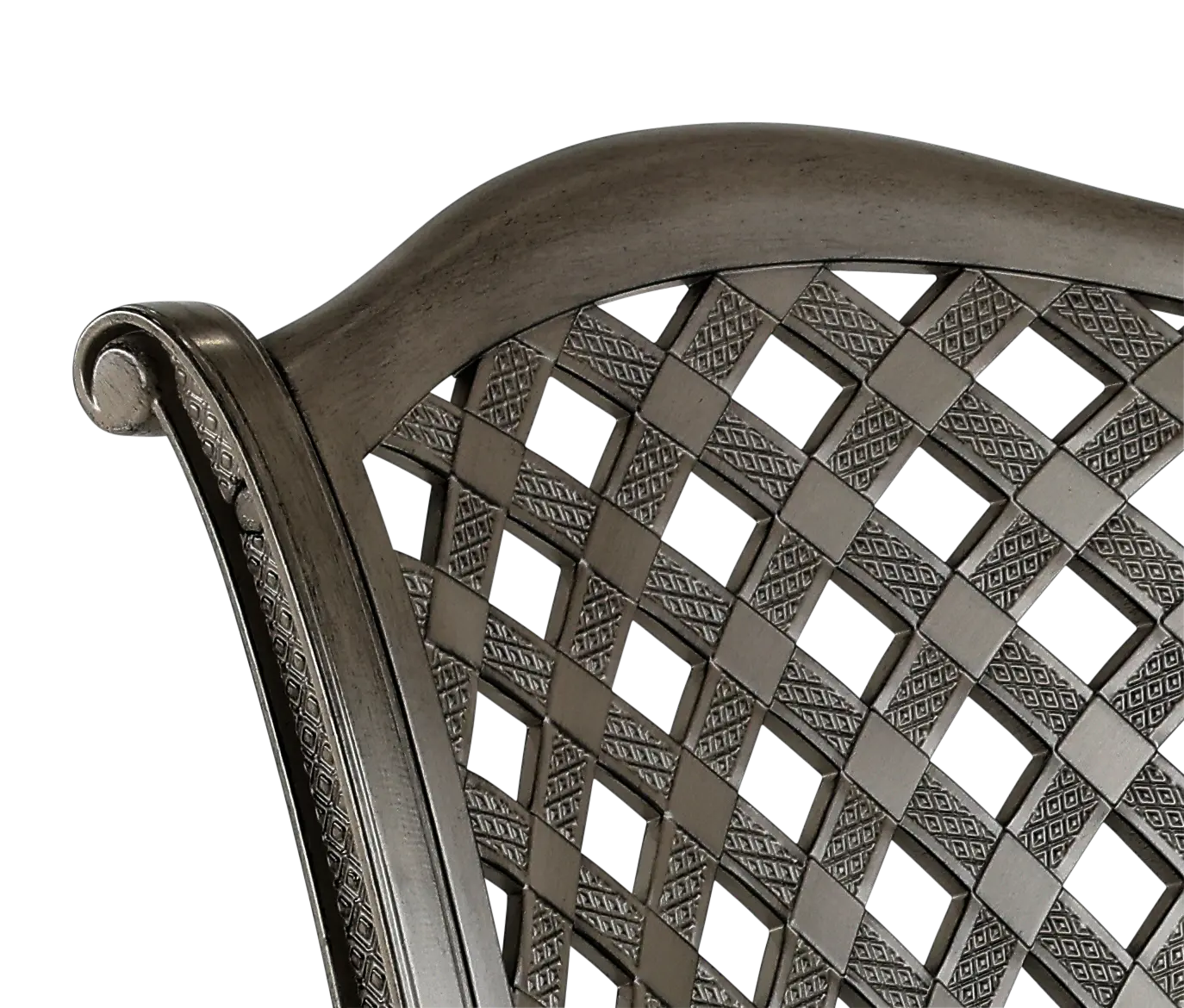 Macan Gray and Blue Patio Dining Chair-6