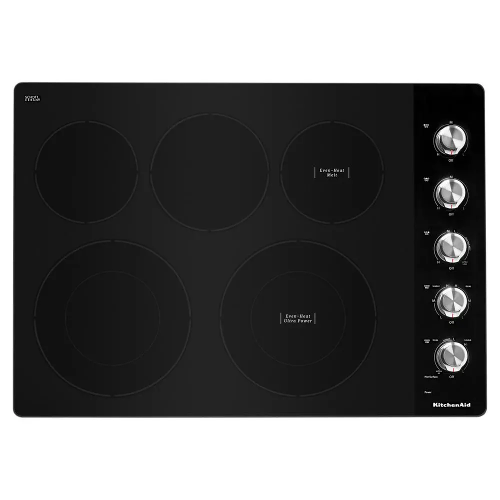 KCES550HSS KitchenAid Electric Cooktop - 30 Inch-1