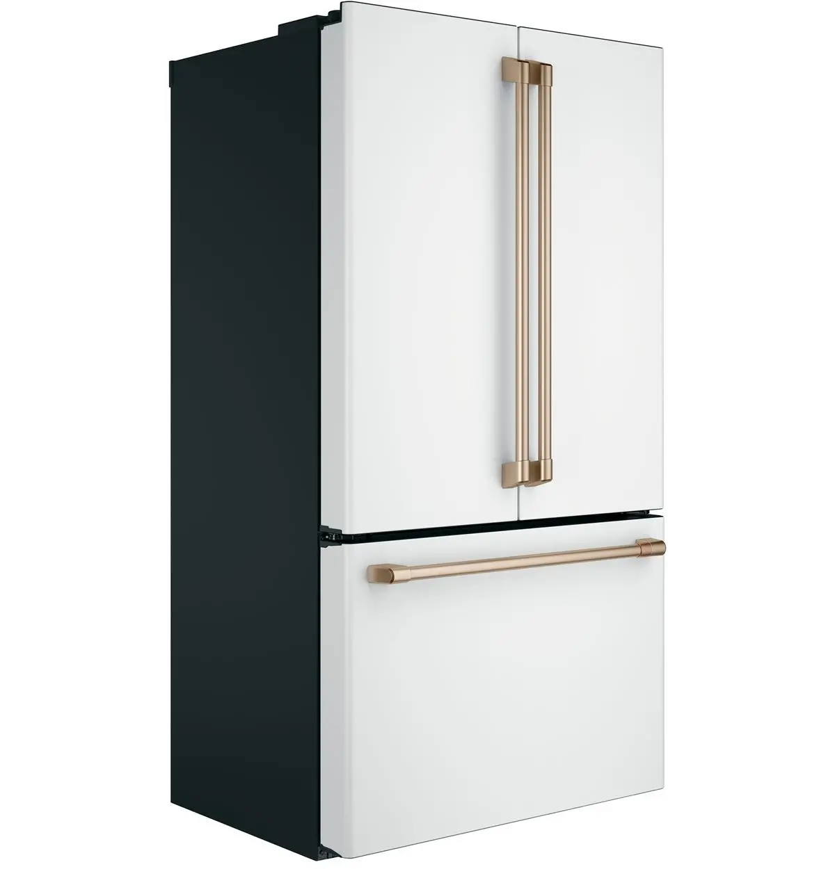 CWE23SP4MW2 Cafe 23.1 cu ft French Door Refrigerator - Counter Depth Matte White-1