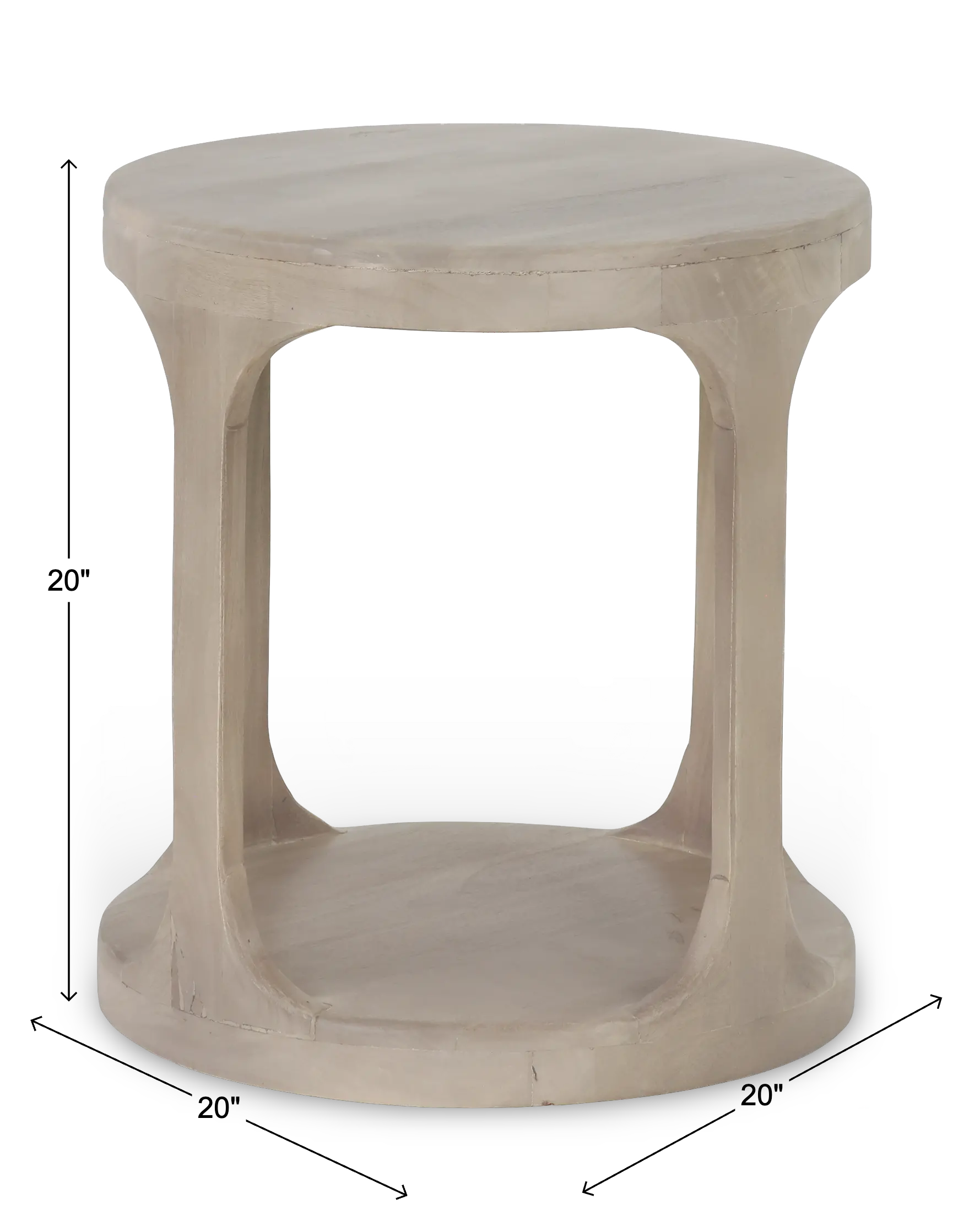 Mabel Brown End Table-3