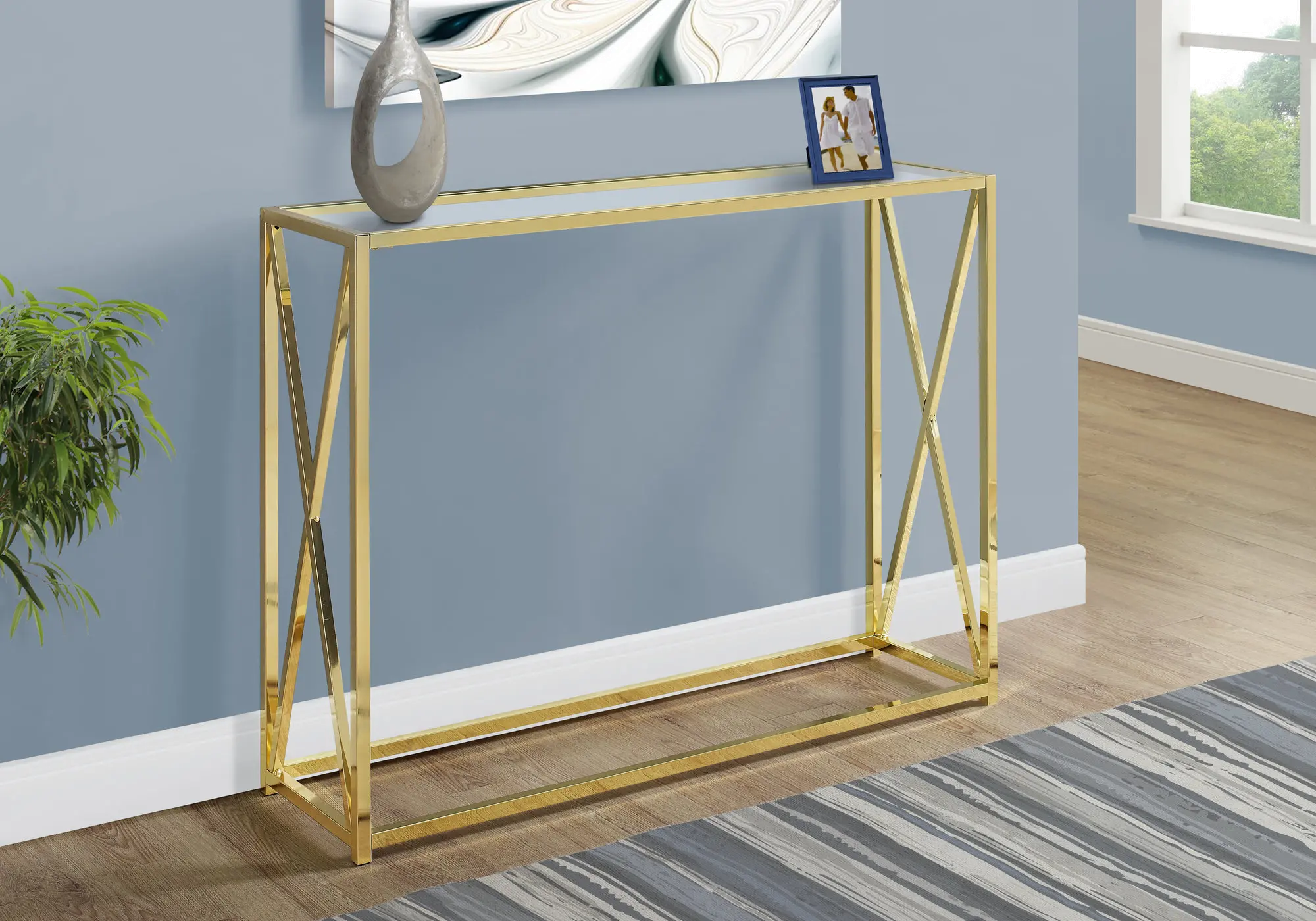 Gold Console Table-2