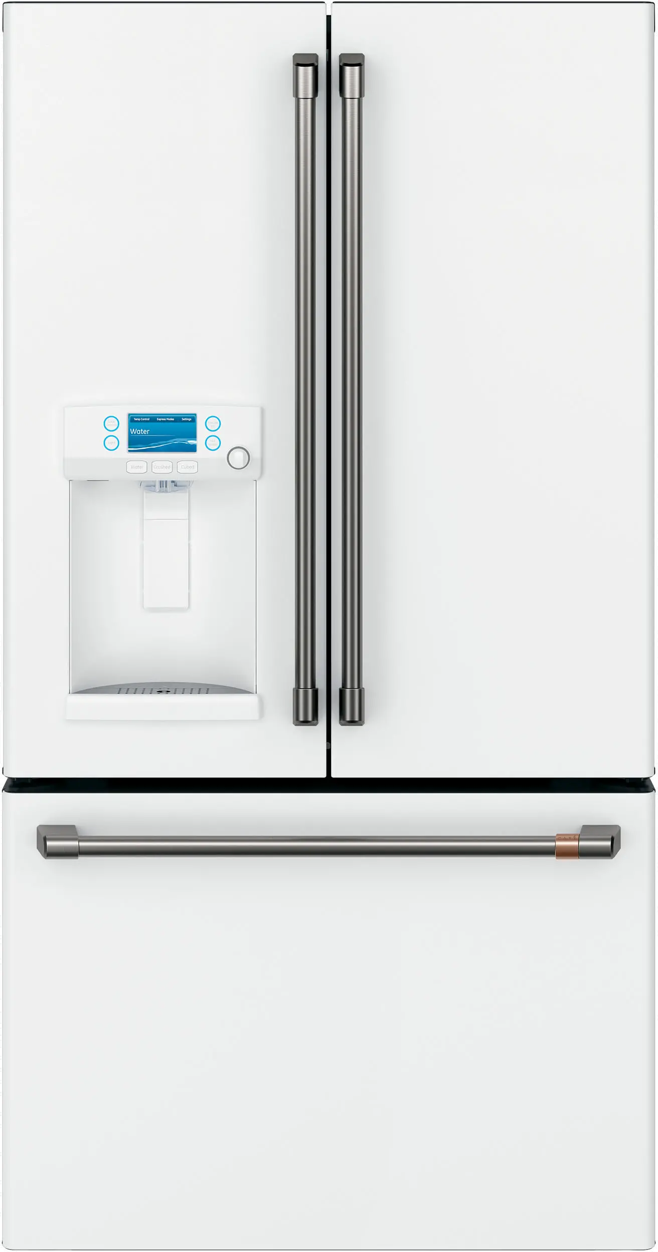 CXLB3H3PMBT Café French Door Refrigerator Handle Kit in Brushed Black-2
