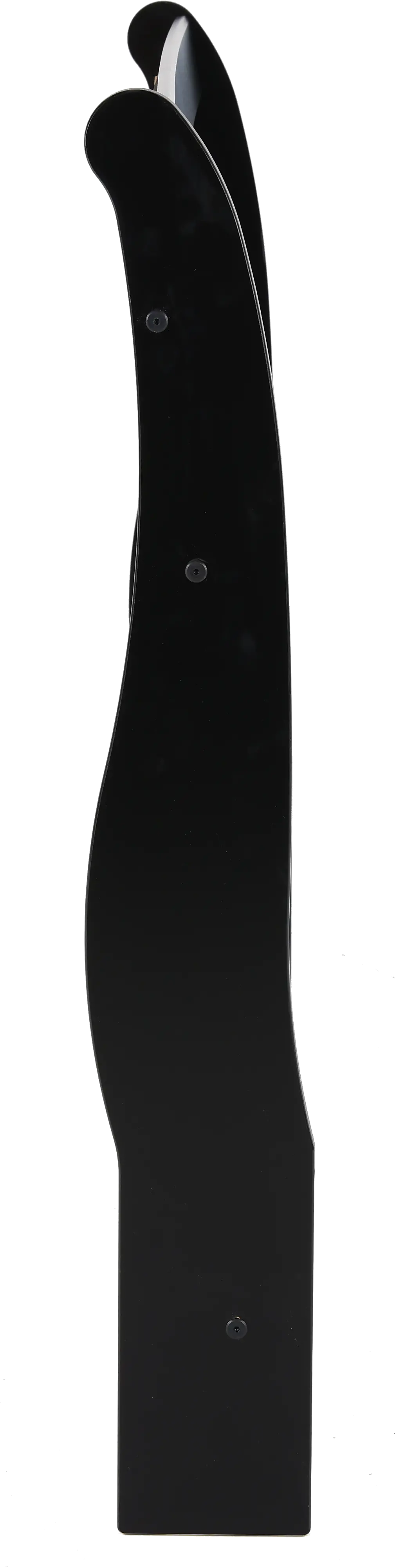 Huey Vineyard Black Twin Sleigh Headboard-6