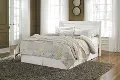 Anarasia White Full Sleigh Headboard