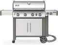 67006001,G2,S435,S/S Weber Genesis II S-435 Natural Gas Grill Stainless Steel