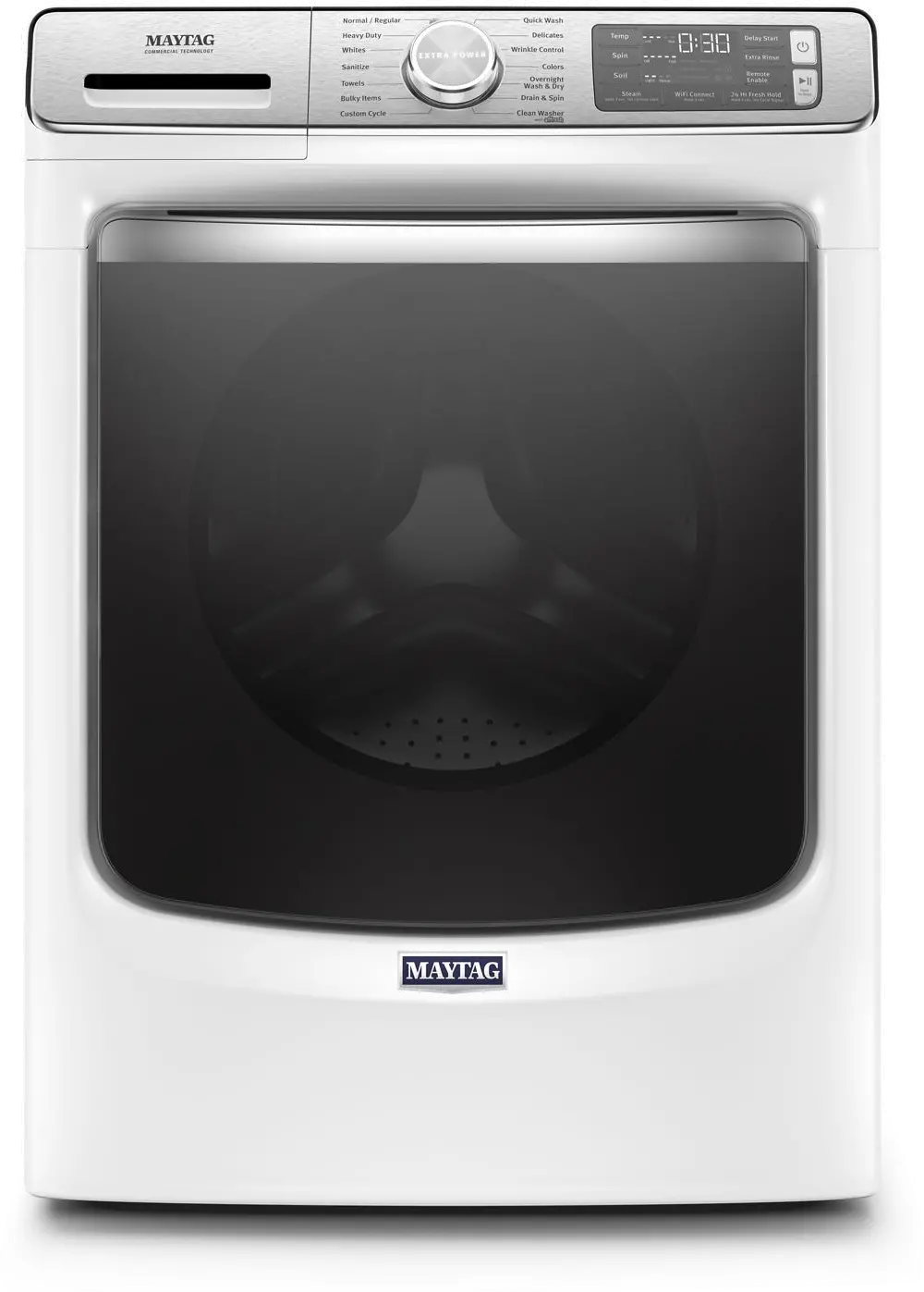 MHW8630HW Maytag Smart Front Load Washer with Extra Power - 5.0 cu. ft.-1