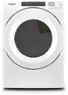 WED560LHW Whirlpool Electric Dryer with Intuitive Touch Controls - 7.4 cu.ft  White