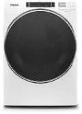 WED8620HW Whirlpool Electric Dryer with Steam Refresh - 7.4 cu. ft. White