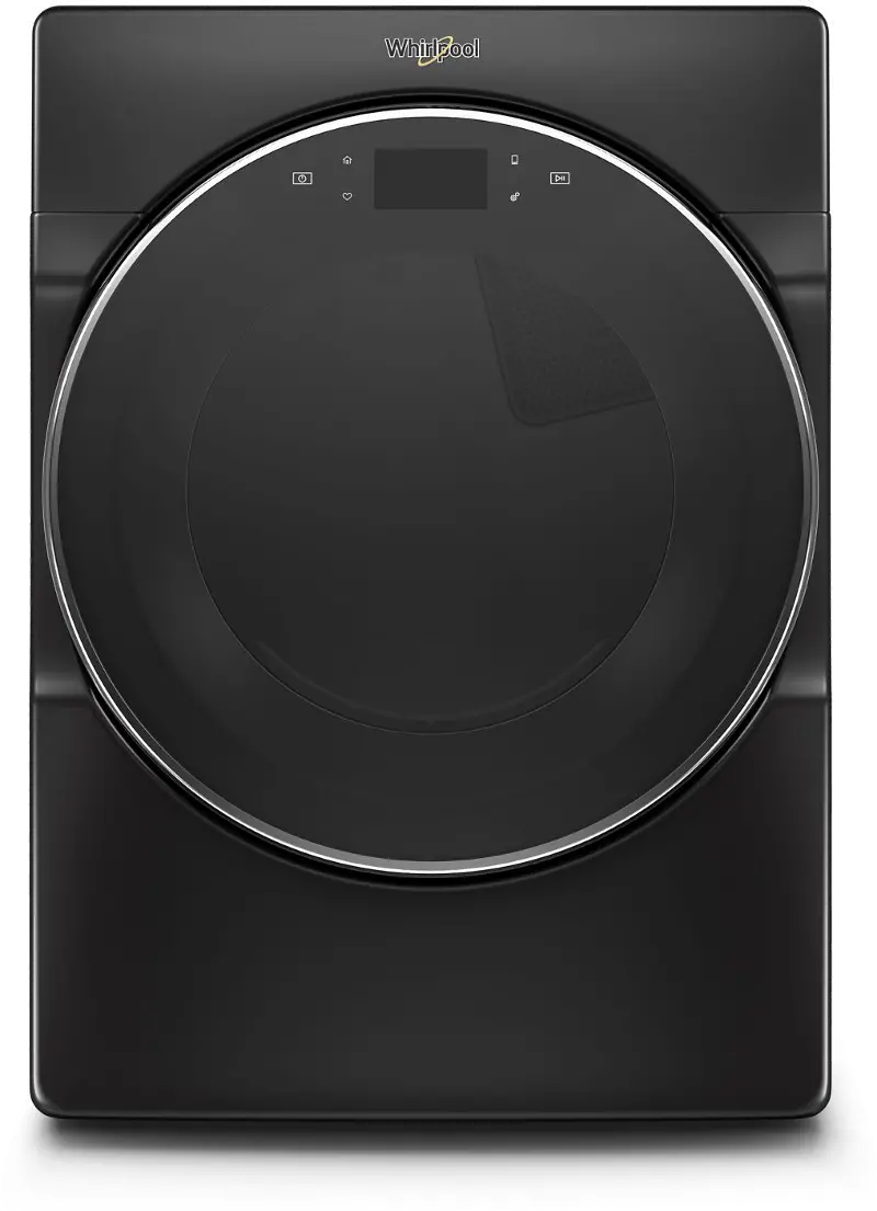 Whirlpool 7.4 cu. ft. Smart Front Load Electric Dryer - Black
