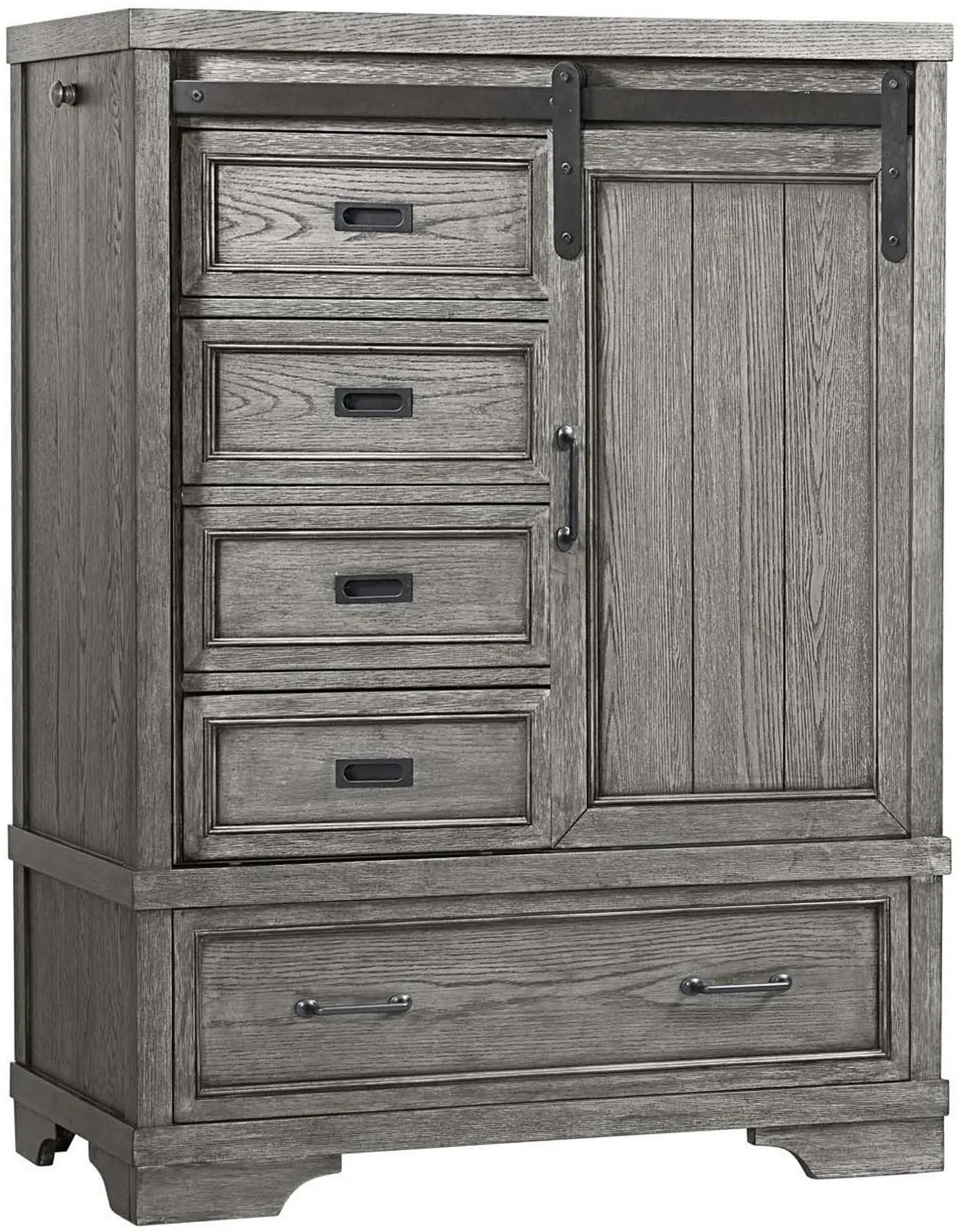 Foundry Pewter Gray Chifforobe-3