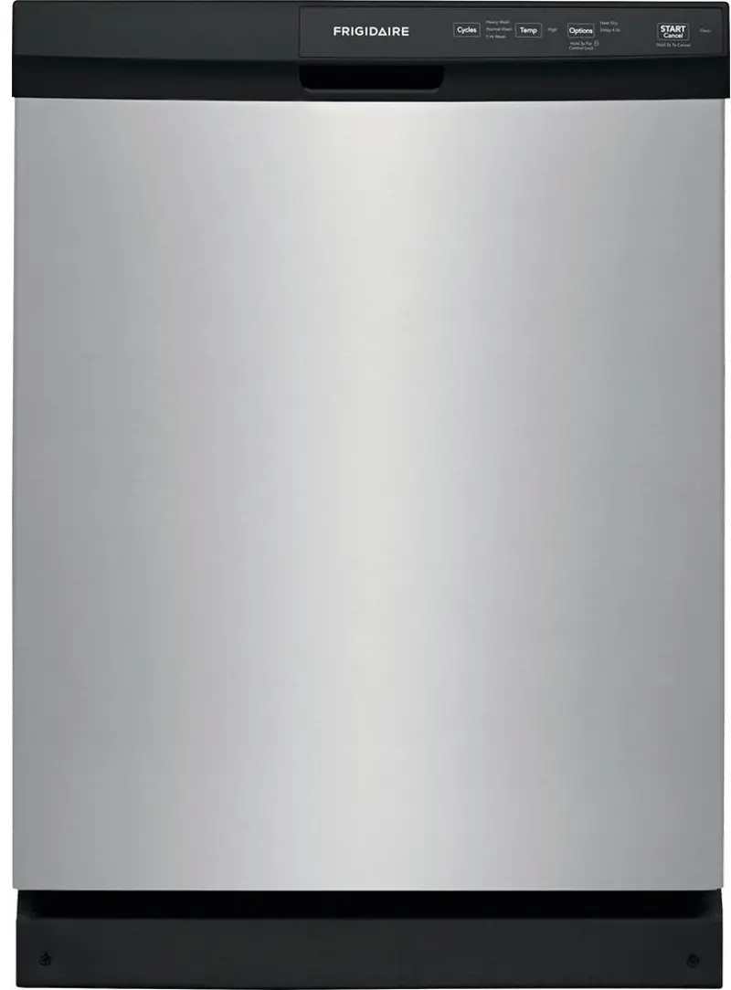 Frigidaire Front Control Dishwasher - Stainless Steel