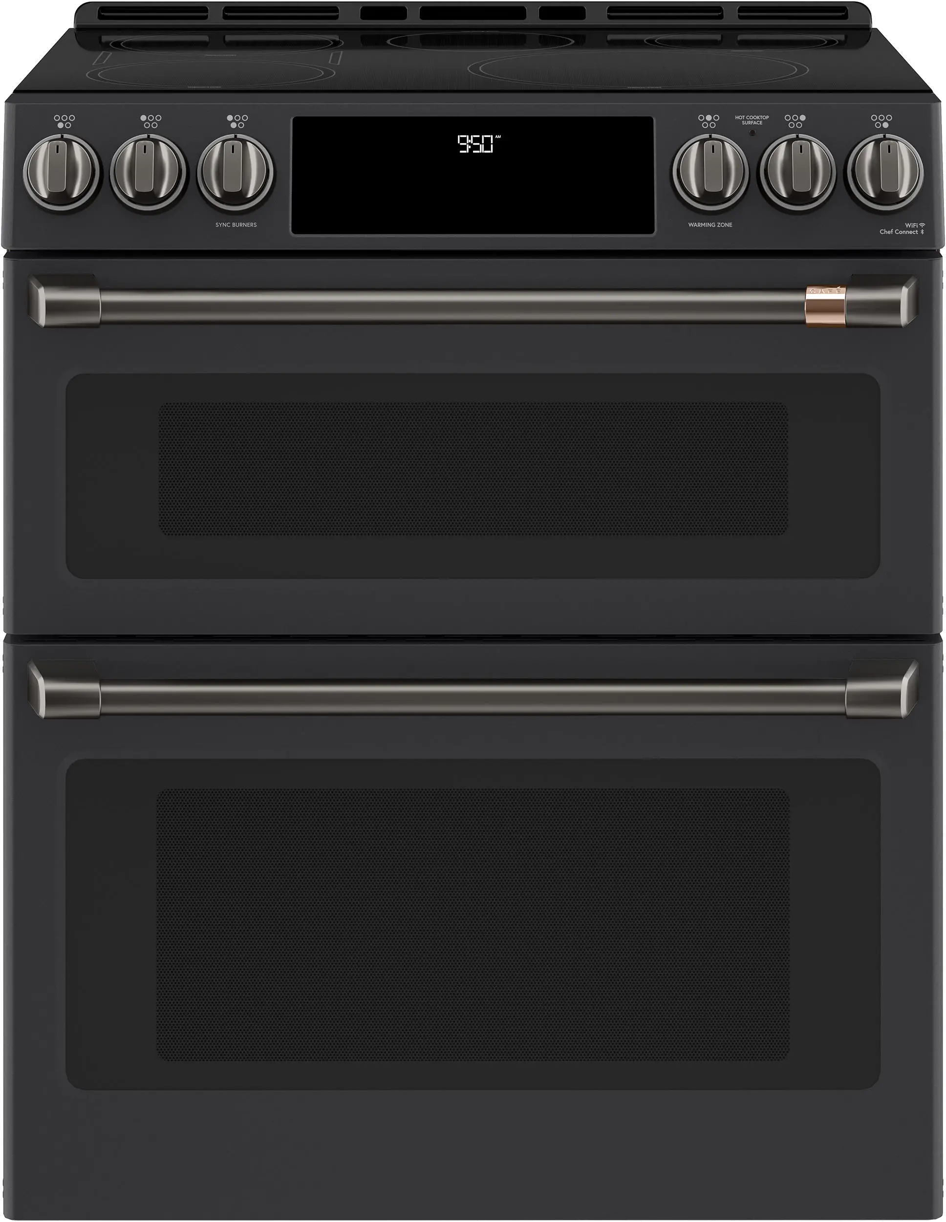 CXFCHHKPMBT Café Electric Range Handle (2) and Knob Kit (6) in Brushed Black-2