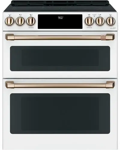 CXFCHHKPMBZ Café Electric Range Handle (2) and Knob Kit (6) in Brushed Bronze-2
