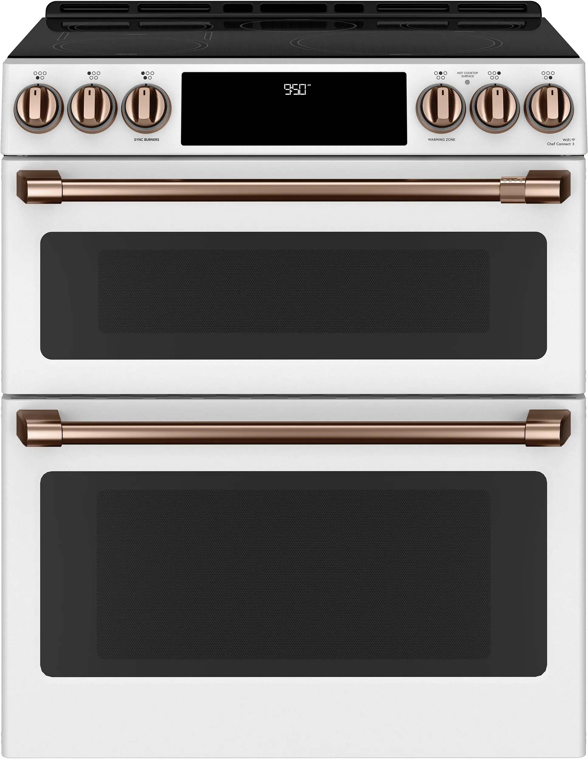 CXFCHHKPMCU Café Electric Range Handle (2) and Knob Kit (6) in Brushed Copper-3