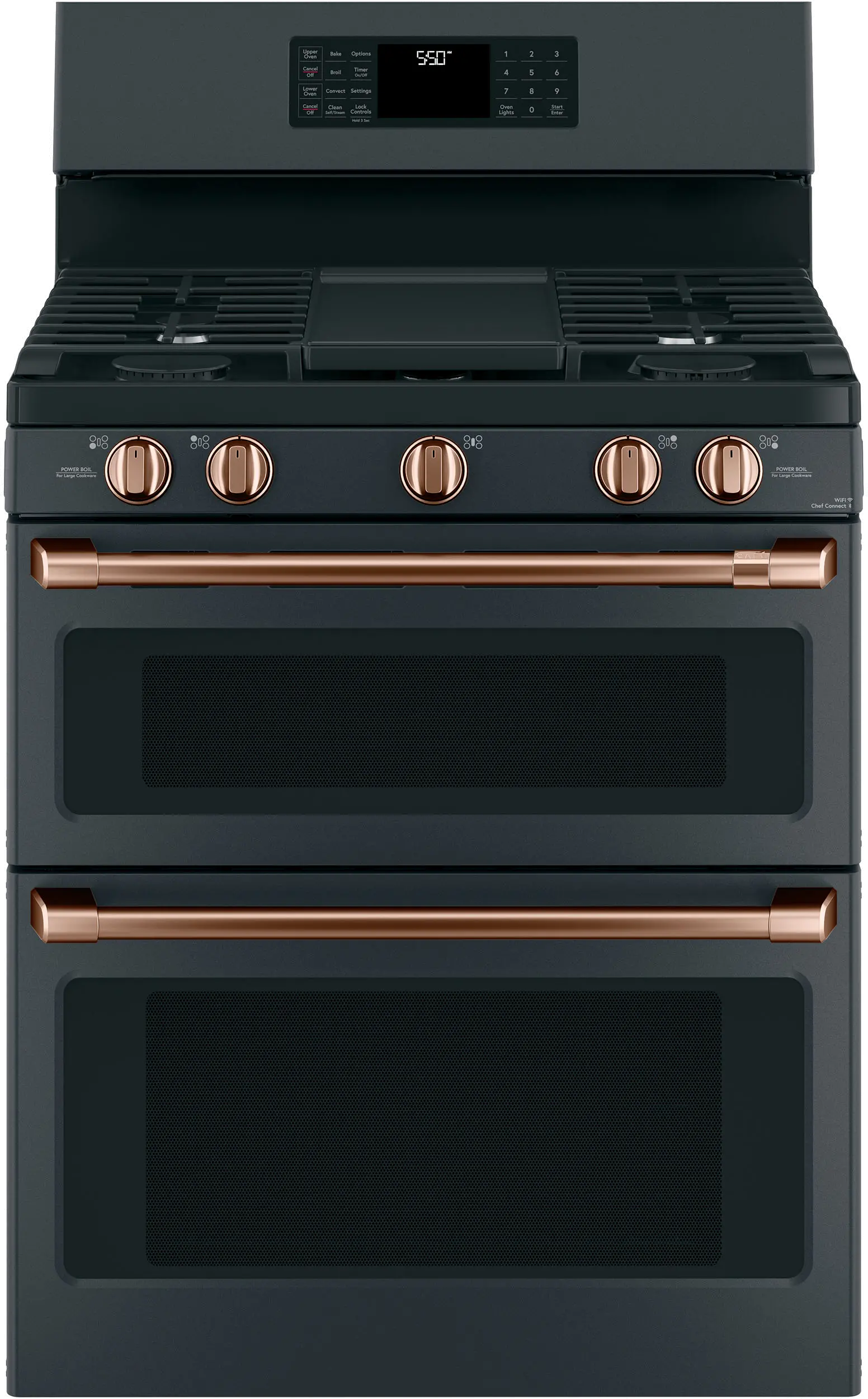 CXFSGHKPMCU Café Gas Range 2 Handle and 6 Knob Kit in Brushed Copper-2
