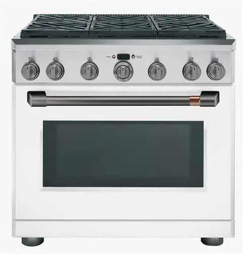CXPR6HKPMBT Café Gas Range Handle and Knob Kit in Brushed Black-2