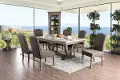 Bridgend Marble 5 Piece Dining Room Set