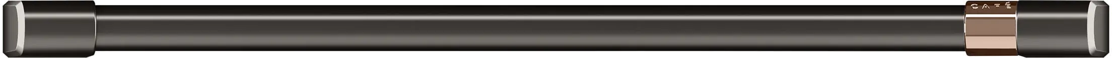 CXWS0H0PMBT Cafe Brushed Black Bar Handle Kit for Single Wall Oven-1