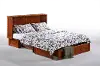 Clover Cherry Brown Queen Murphy Bed