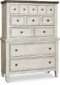 824-BR41 Heartland Antique White Chest of Drawers