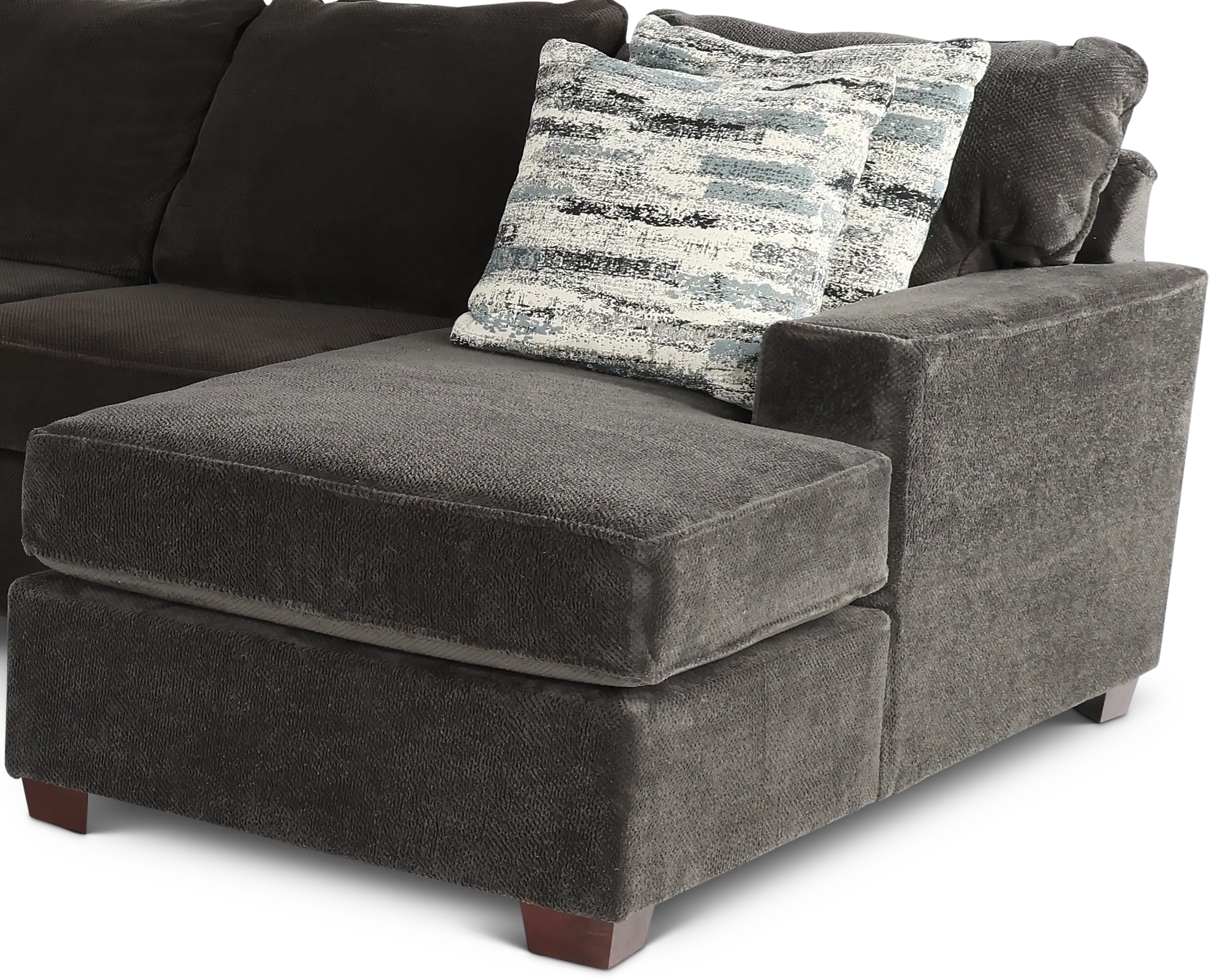4PC/AUTUMN/STRG/OP1 Autumn Gray 4 Piece Sectional-5