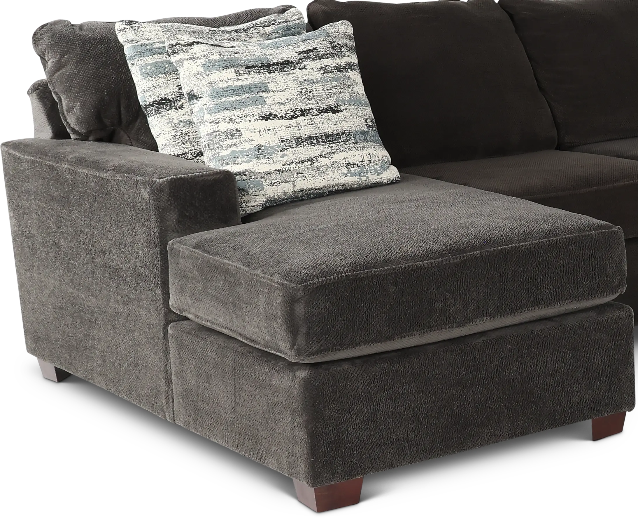 4PC/AUTUMN/STRG/OP2 Autumn Gray 4 Piece Sectional-5