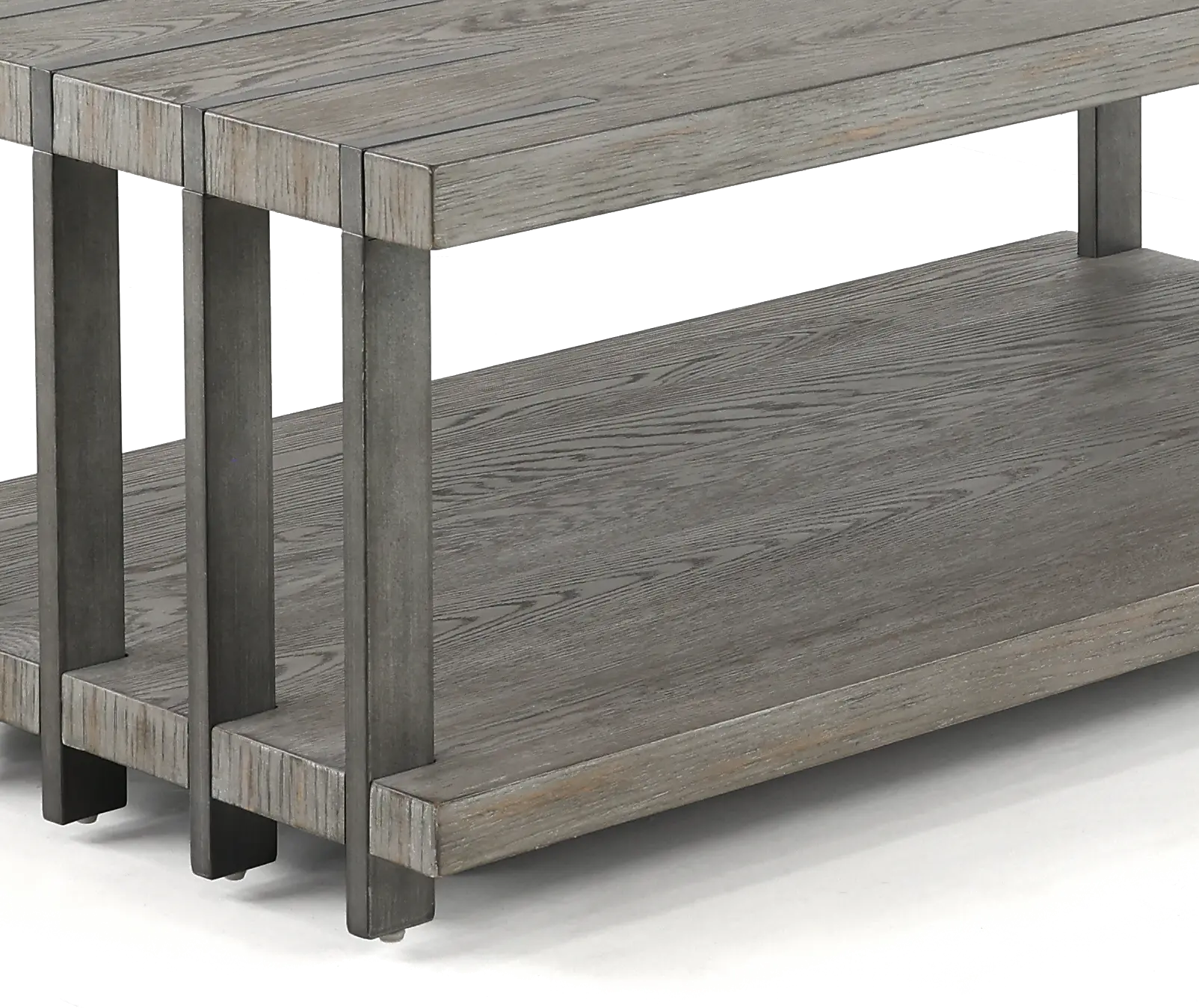 Eldridge Weathered Gray Coffee Table-7