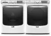 .MAT-8630-W/W-GAS-PR Maytag Smart Laundry Pair with Washer and Gas Dryer - White