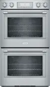 PO302W Thermador 9.2 cu ft Double Wall Oven - Stainless Steel 30 Inch