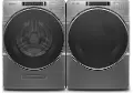 .WHP-8620-CRM-GAS-PR Whirlpool Laundry Pair with Front Load Washer and Gas Dryer - Chrome
