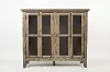Rustic Shores Watch Hill Gray Accent Cabinet