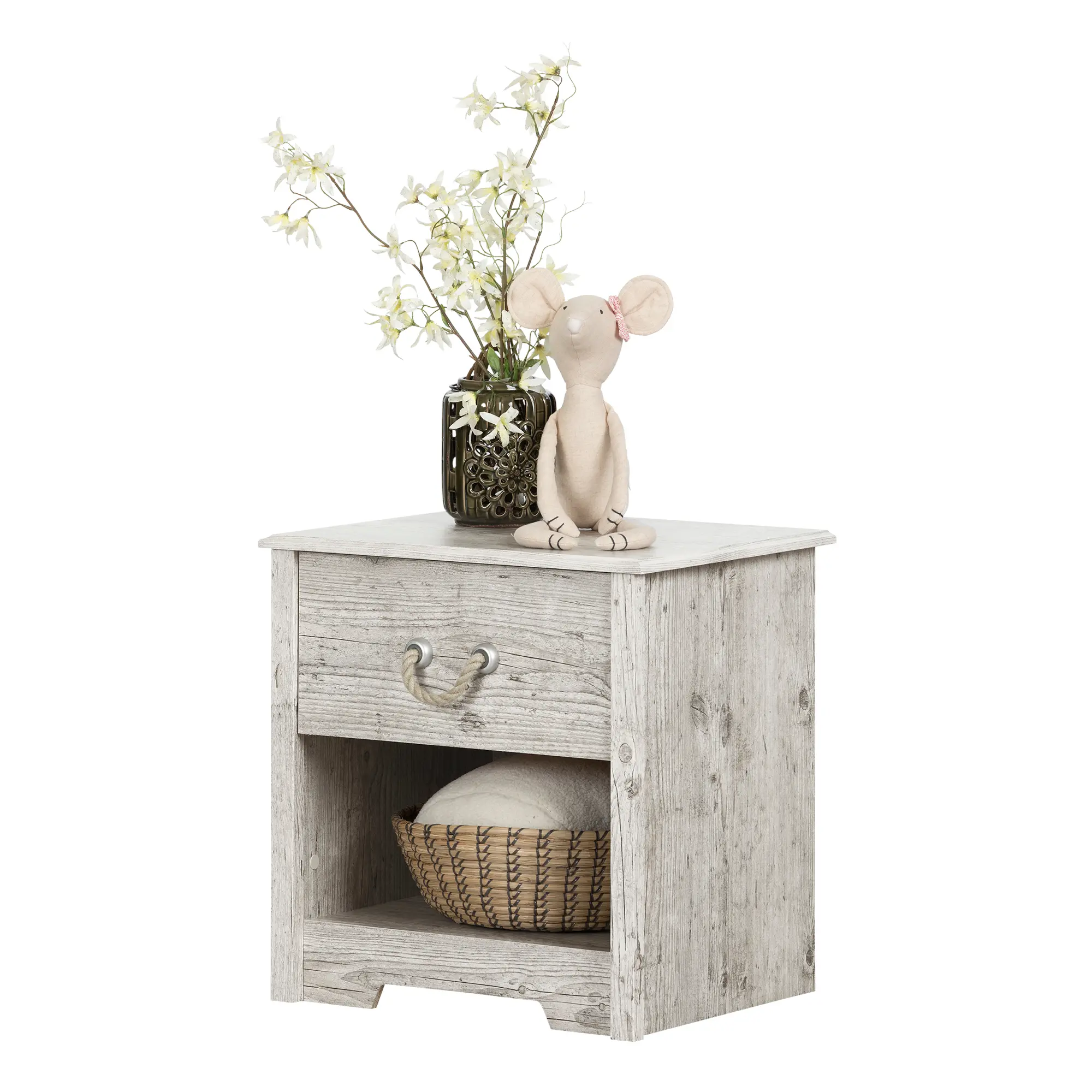 11891 Aviron Seaside Pine Nightstand - South Shore-1