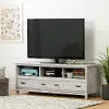 11887 Exhibit 60 inch Seaside Pine TV Stand - South Shore